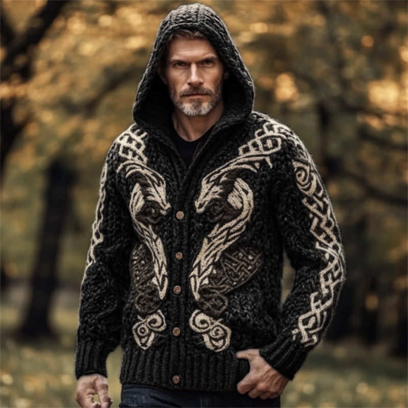 Klassisch gestaltete Strickjacke