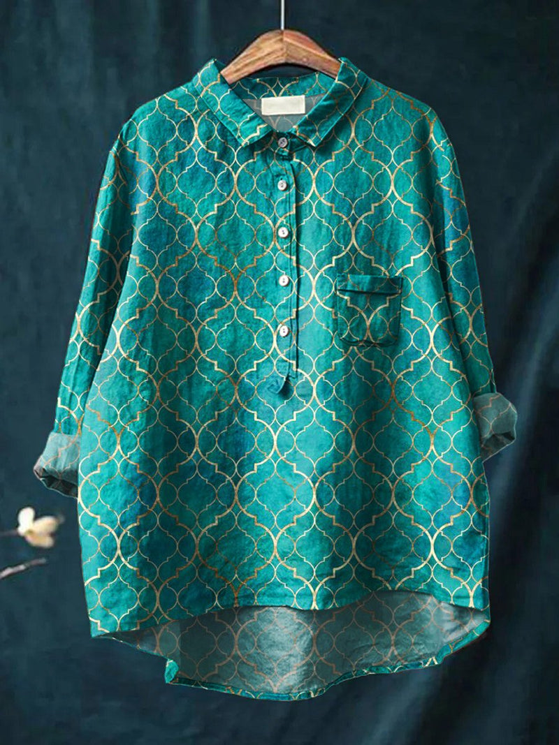 Zeitloser Vintage-Stil Hemd