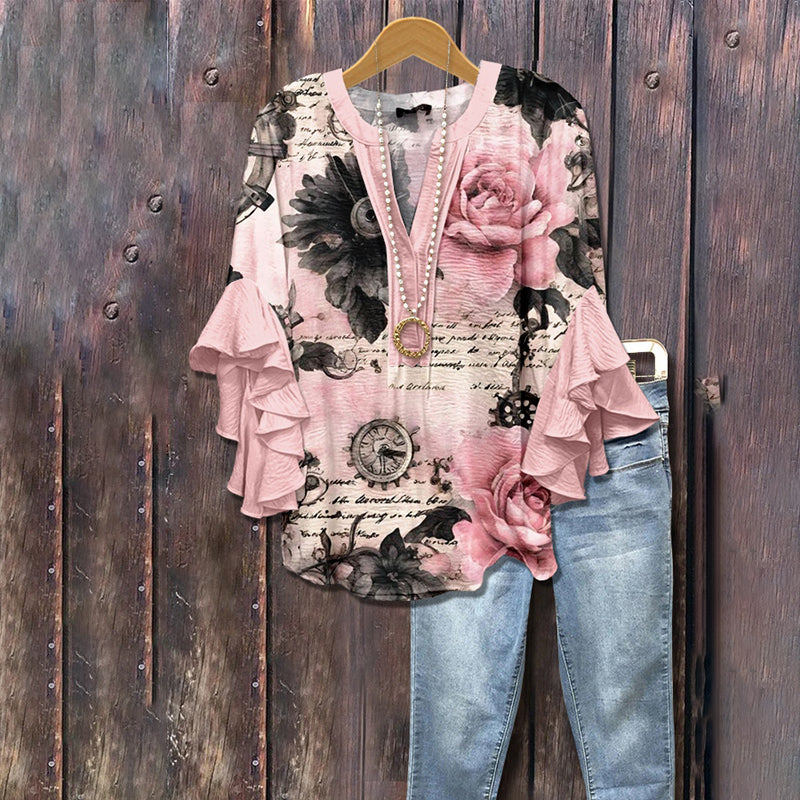 Klassisch gestaltete Bluse