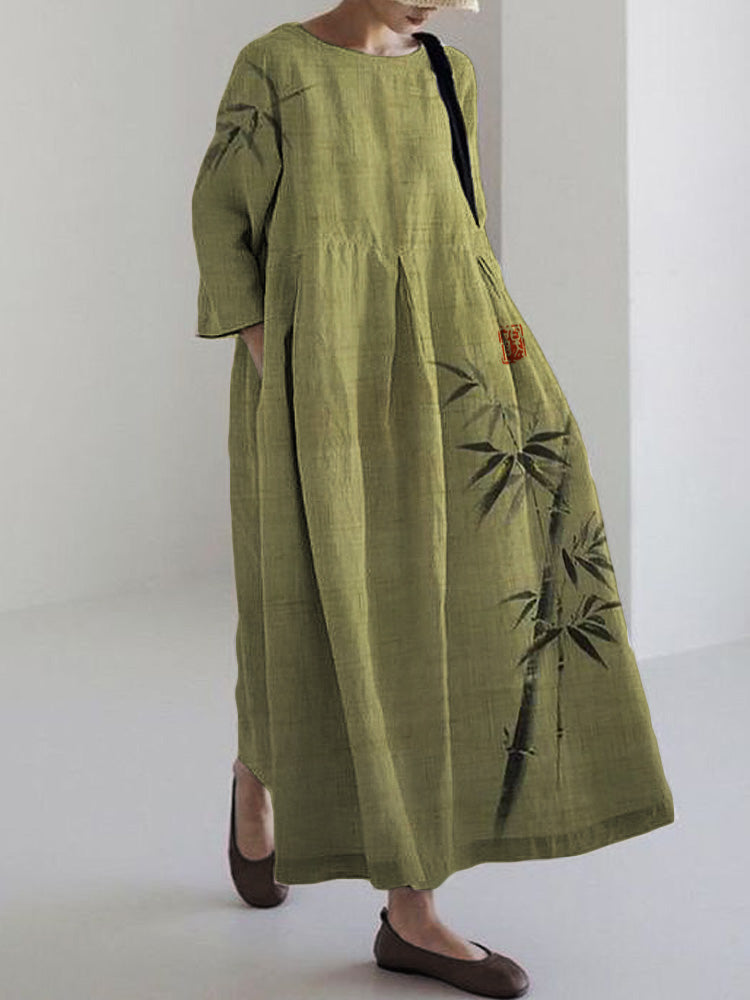Klassisch gestaltete Kleid
