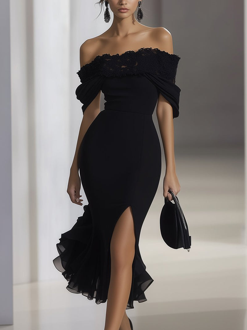 Durchdacht gestaltete Kleid