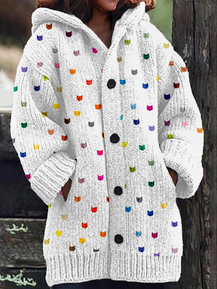 Vintage inspirierte Strickjacke