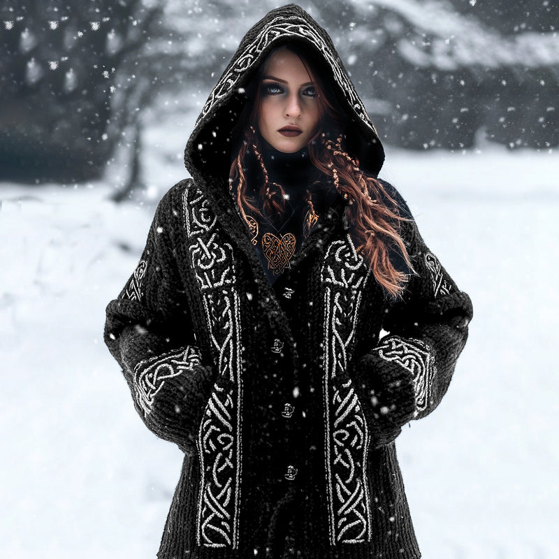 Elegant gestaltete Strickjacke