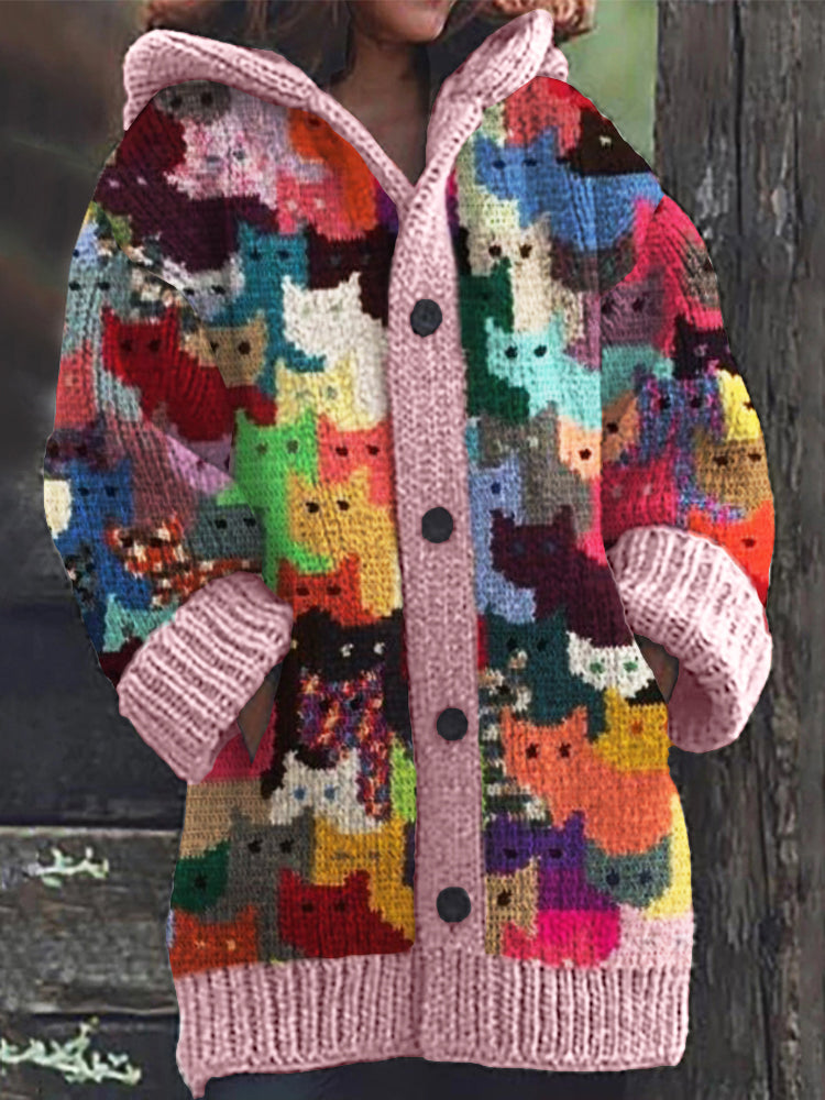 Elegant gestaltete Strickjacke
