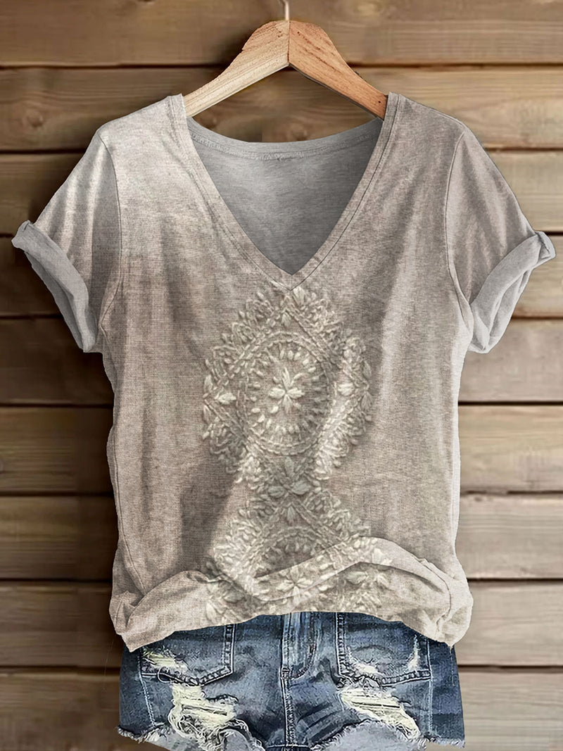 Zeitloser Vintage-Stil T-Shirt