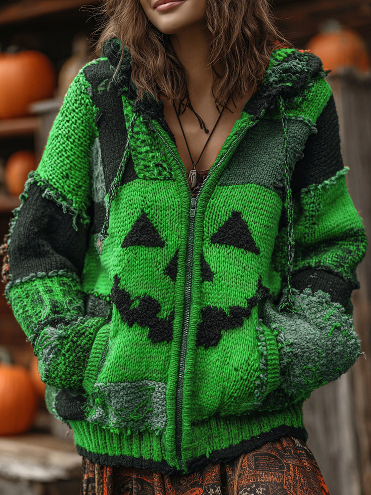 Wunderschön gefertigte Strickjacke