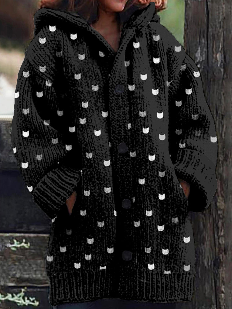 Elegant gestaltete Strickjacke