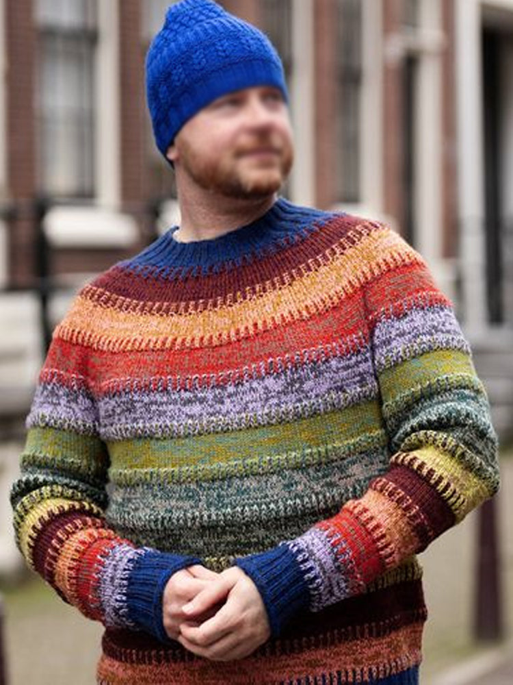 Zeitloser Vintage-Stil Pullover