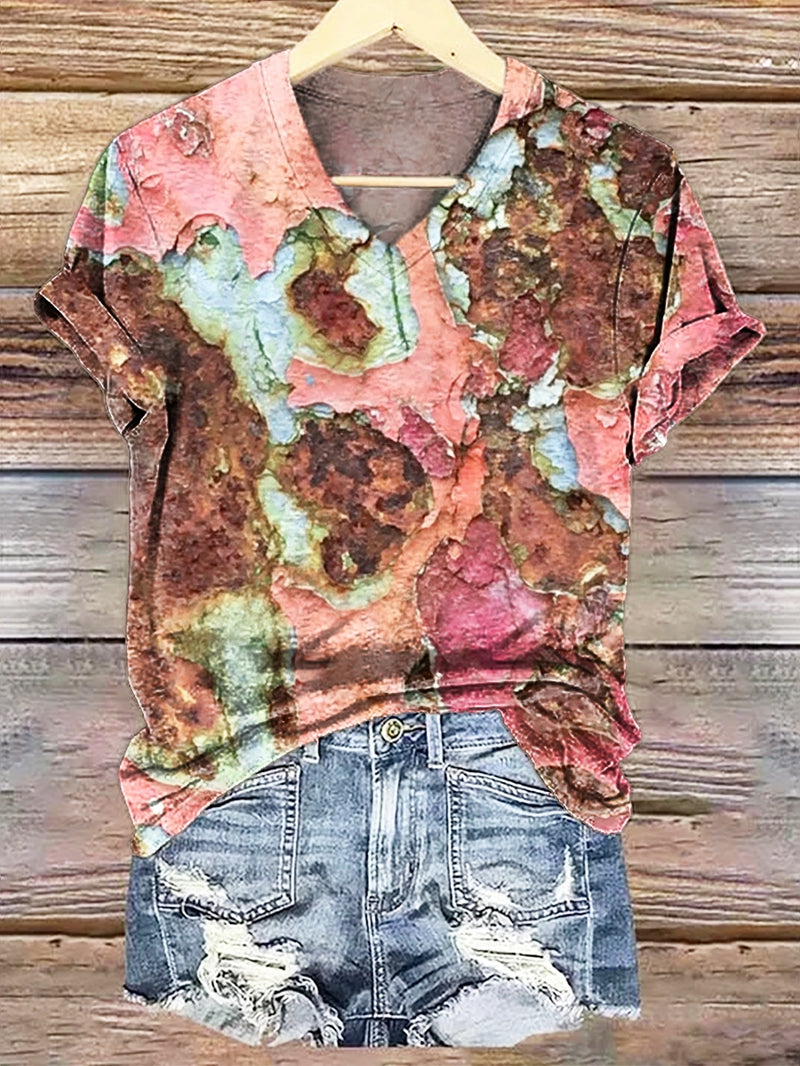 Zeitloser Vintage-Stil T-Shirt