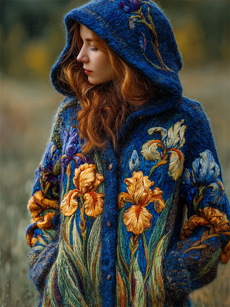 Wunderschön gefertigte Strickjacke