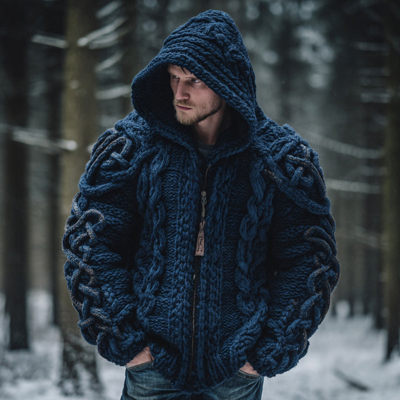 Zeitloser Vintage-Stil Strickjacke