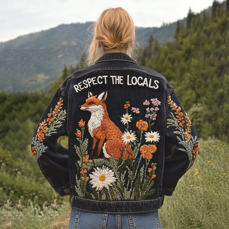 Vintage inspirierte Jacke