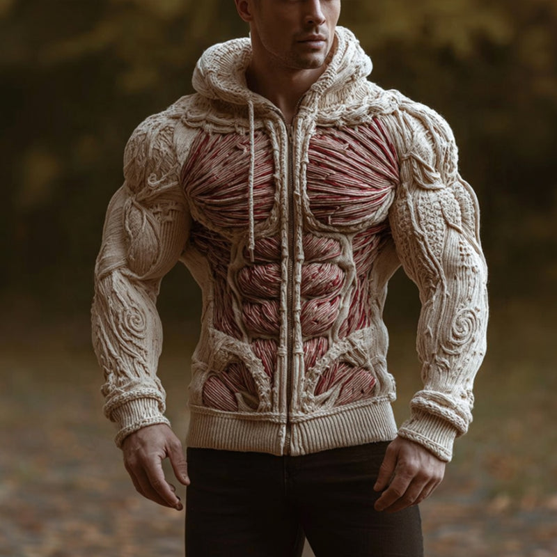 Klassisch gestaltete Strickjacke