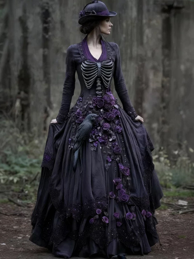 Zeitloser Vintage-Stil Kleid