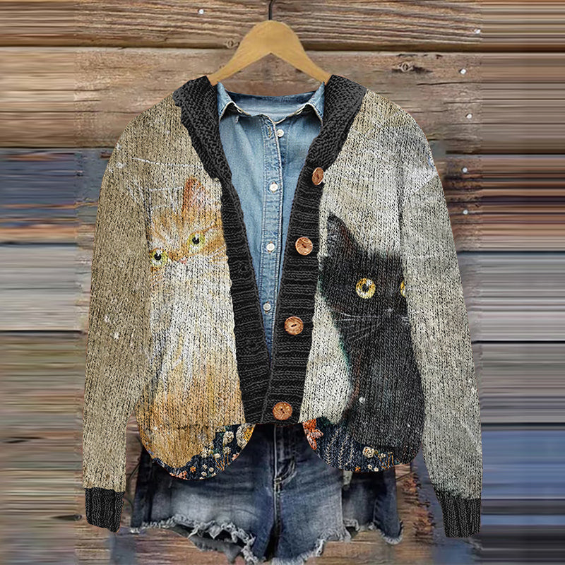 Zeitloser Vintage-Stil Pullover