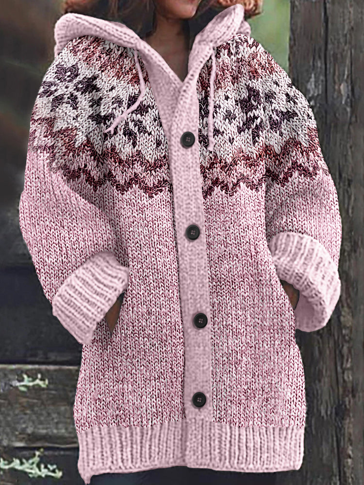 Wunderschön gefertigte Strickjacke