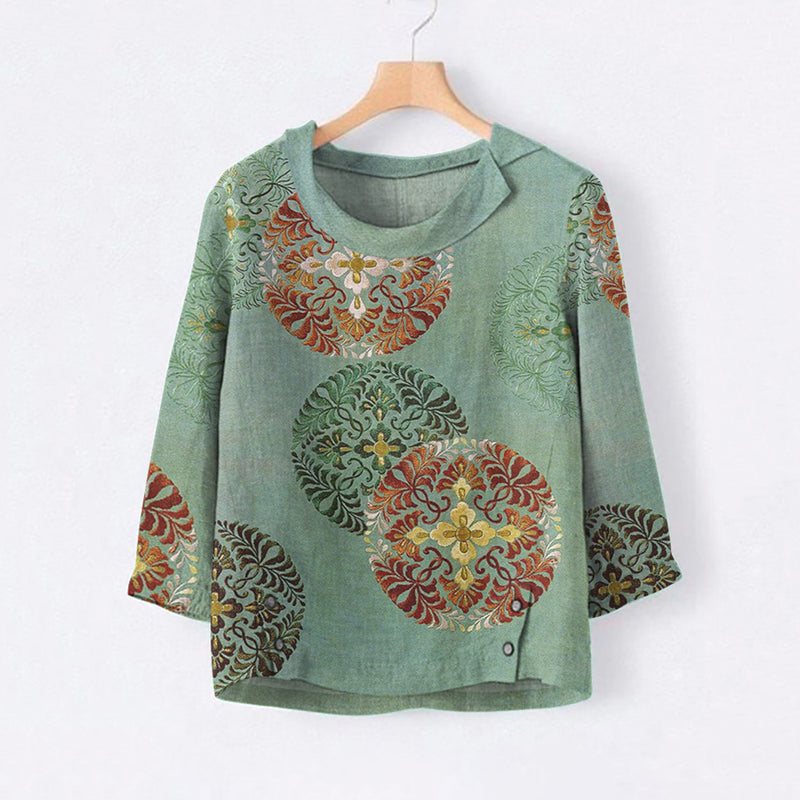 Klassische Vintage Bluse