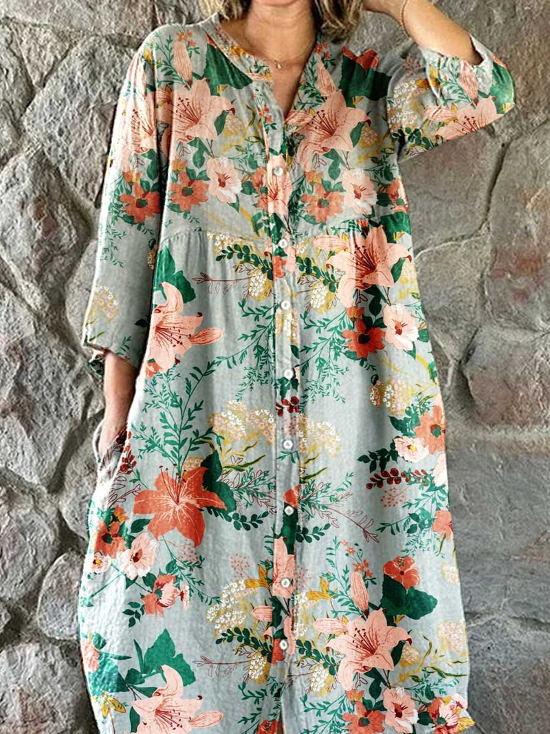 Klassisch gestaltete Kleid