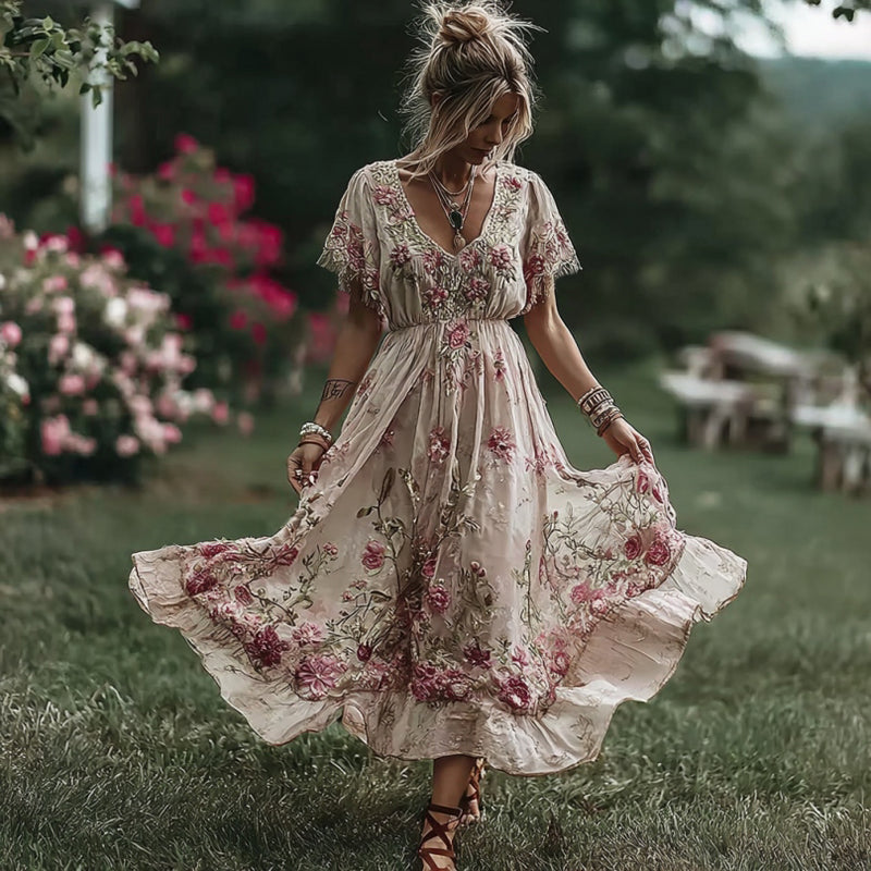 Durchdacht gestaltete Kleid