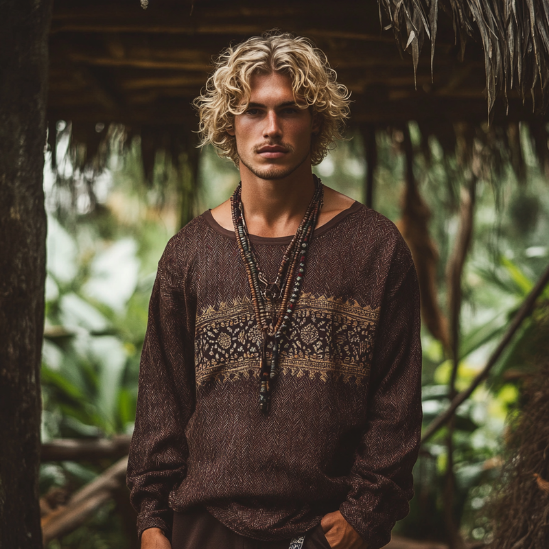 Zeitloser Vintage-Stil Top