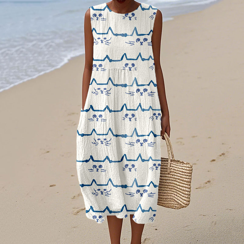 Zeitloser Vintage-Stil Kleid