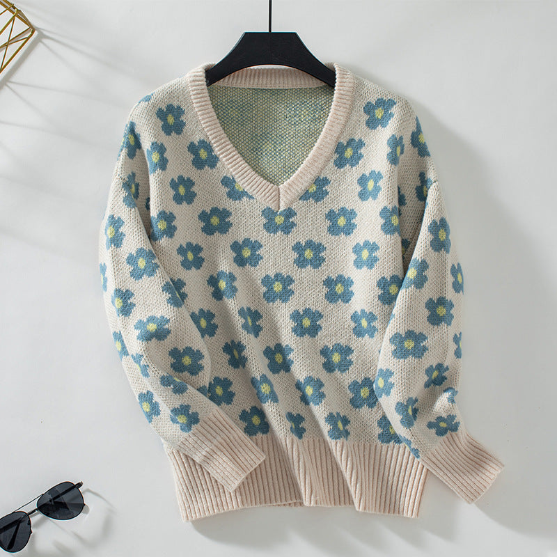 Zeitloser Vintage-Stil Pullover