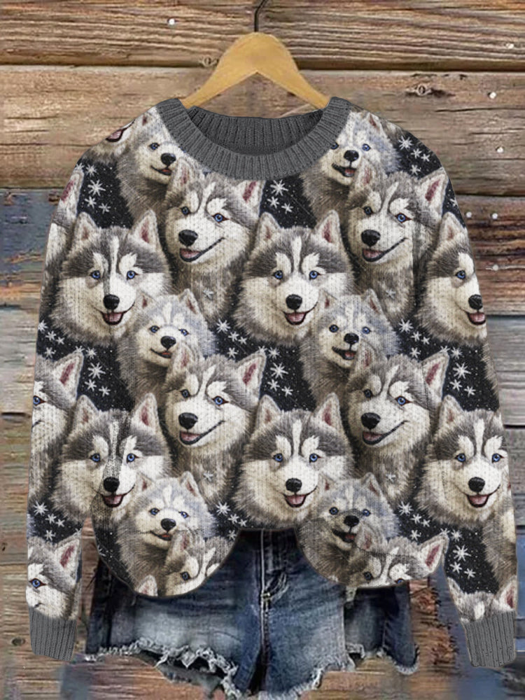 Zeitloser Vintage-Stil Pullover