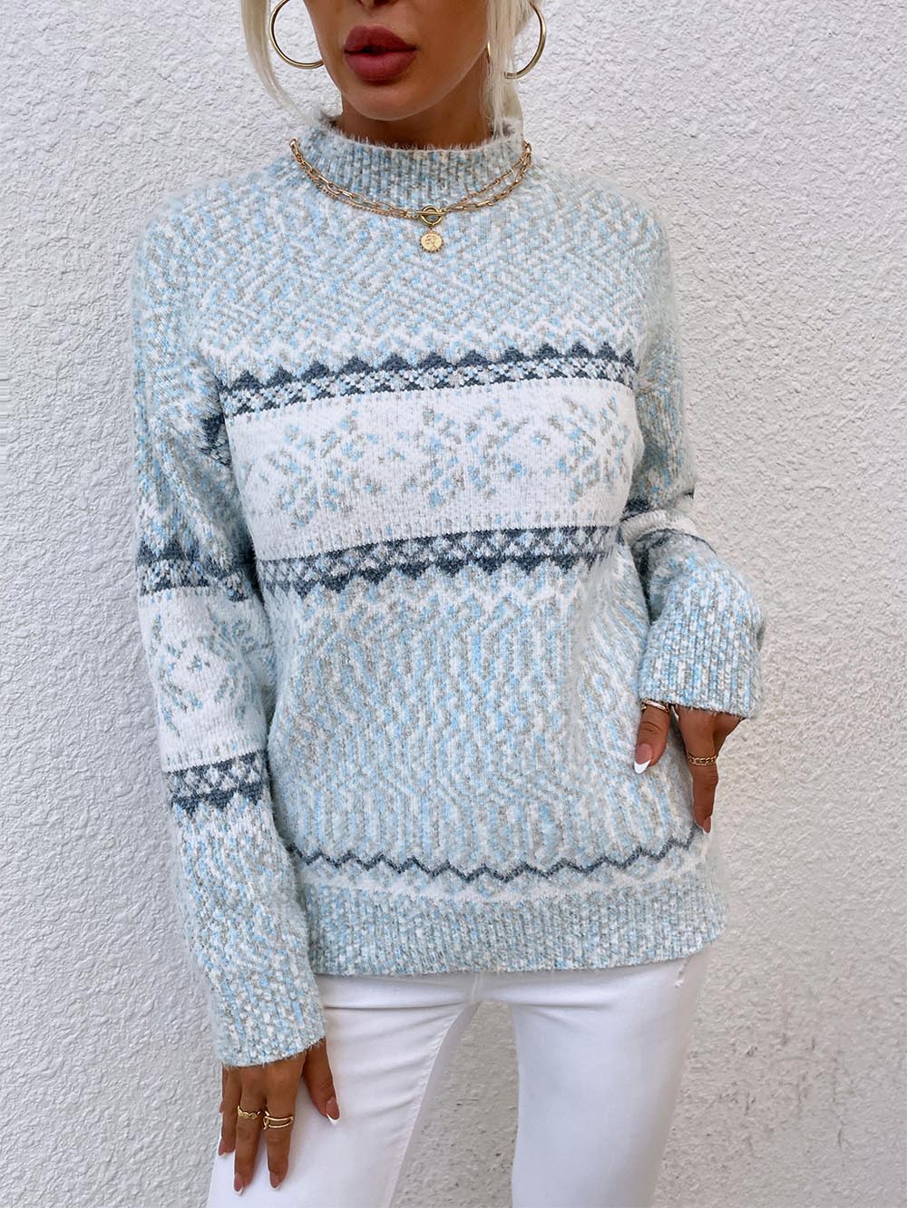 Klassischer Vintage-Pullover