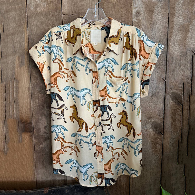 Zeitloser Vintage-Stil Hemd