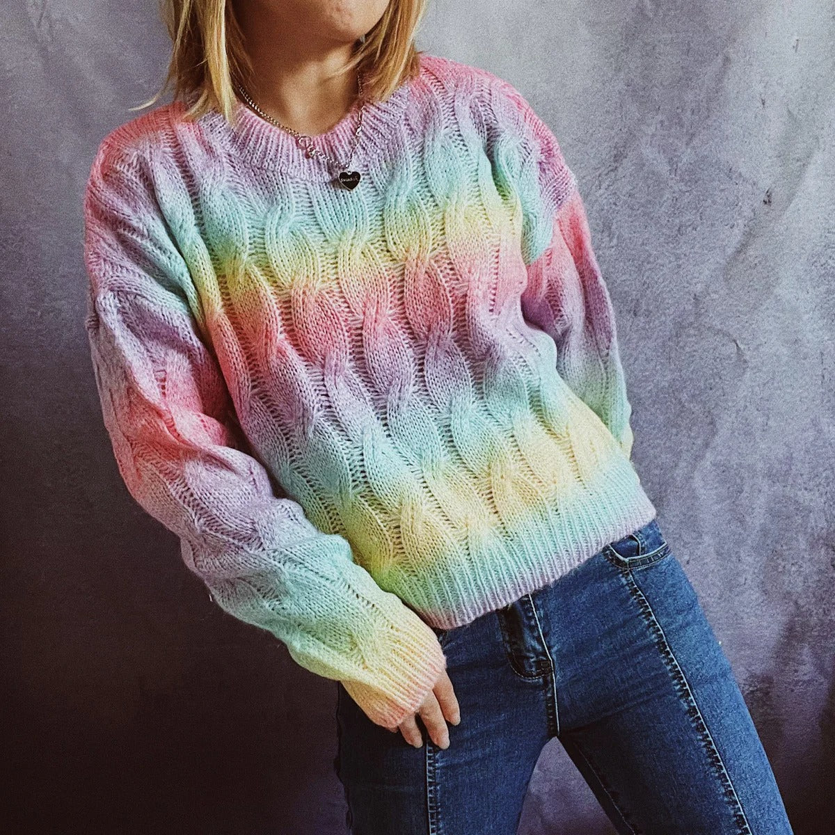 Zeitloser Vintage-Stil Pullover