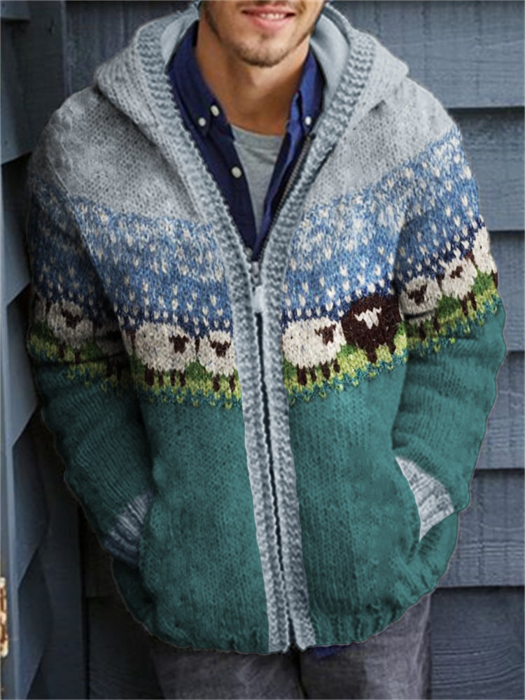 Elegant gestaltete Strickjacke