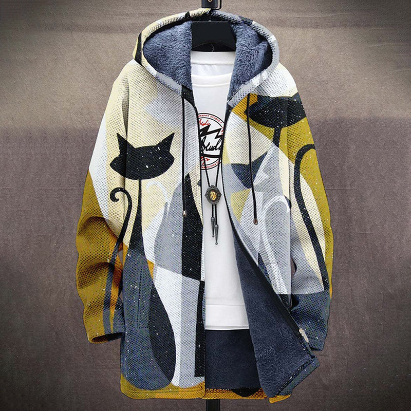 Durchdacht gestaltete Strickjacke