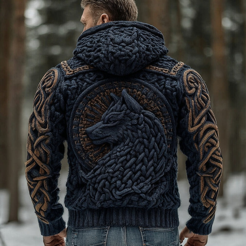 Wunderschön gefertigte Strickjacke