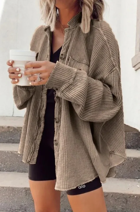 Durchdacht gestaltete Jacke