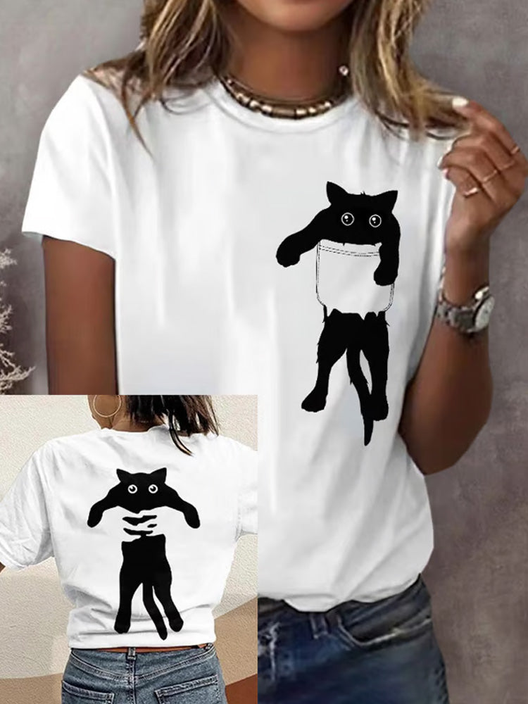 Zeitloser Vintage-Stil T-Shirt