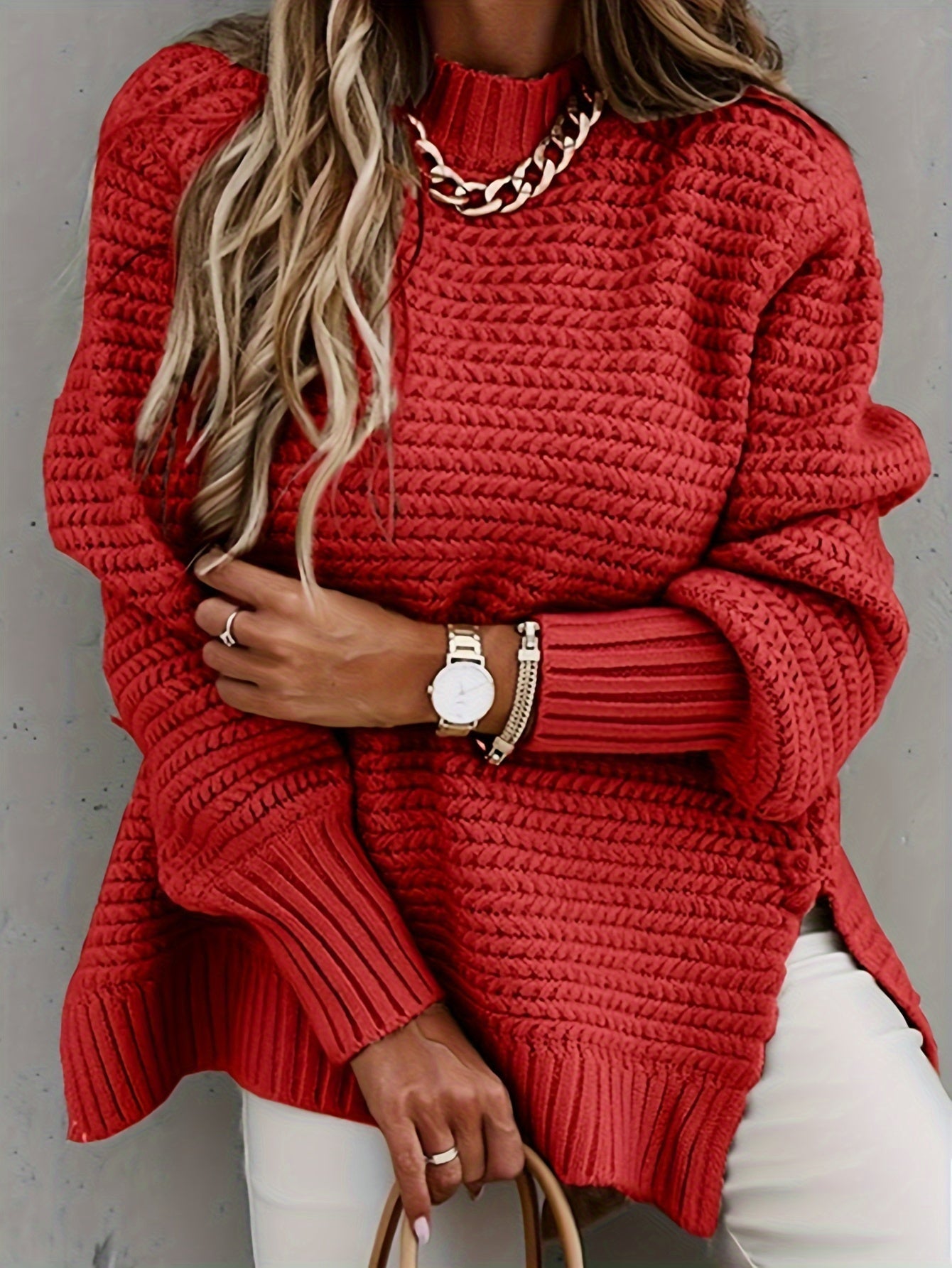 Anmutig gestaltete Pullover