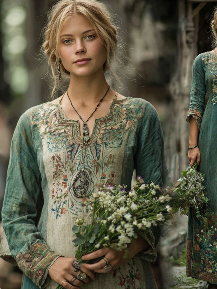 Vintage inspirierte Kleid