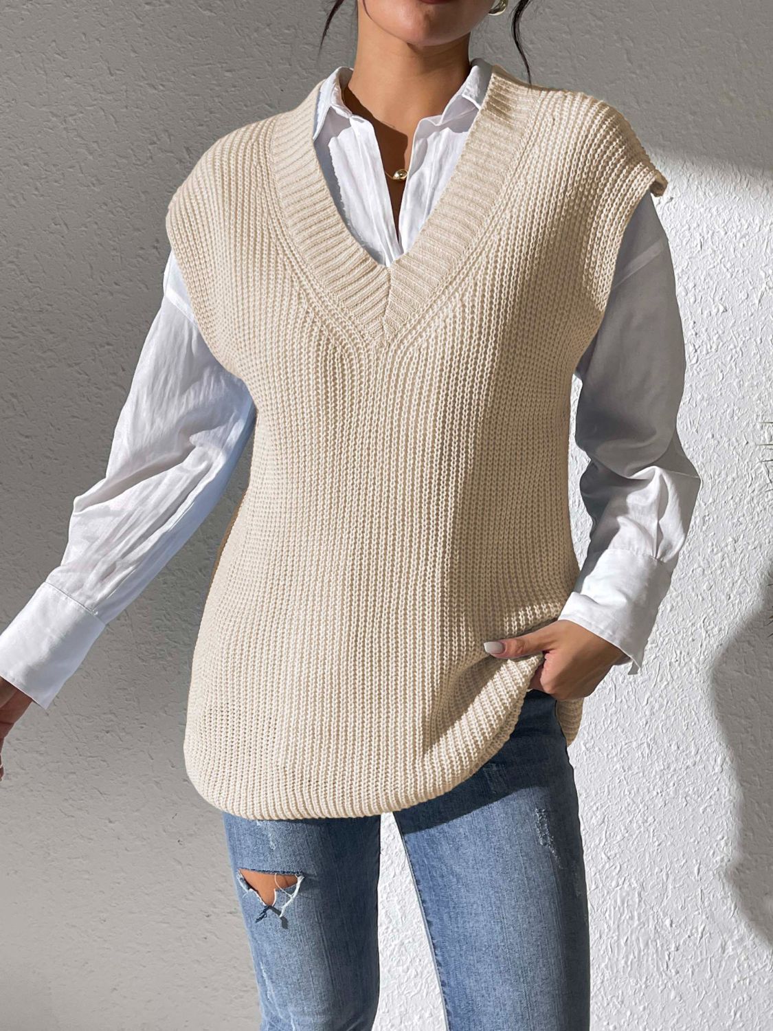Klassisch gestaltete Pullover