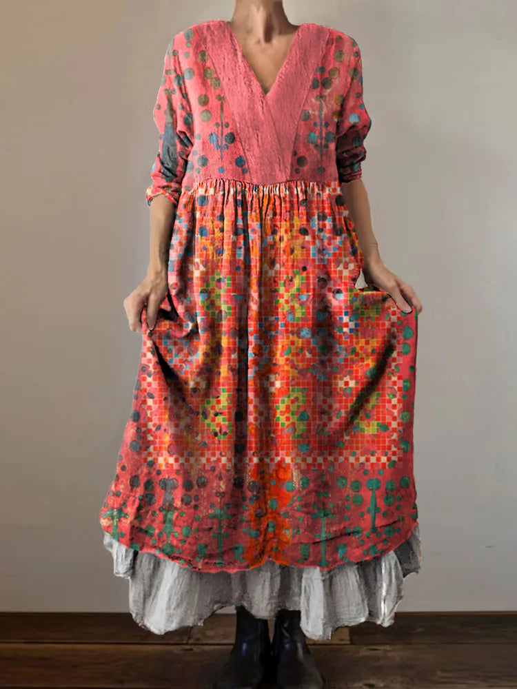 Anmutig gestaltete Kleid