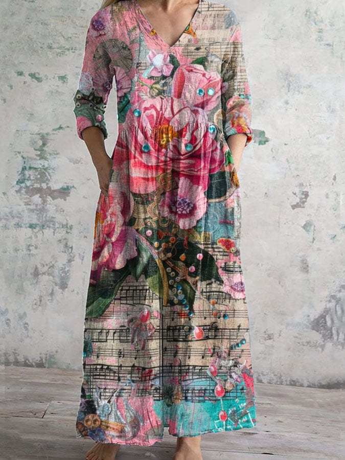 Anmutig gestaltete Kleid