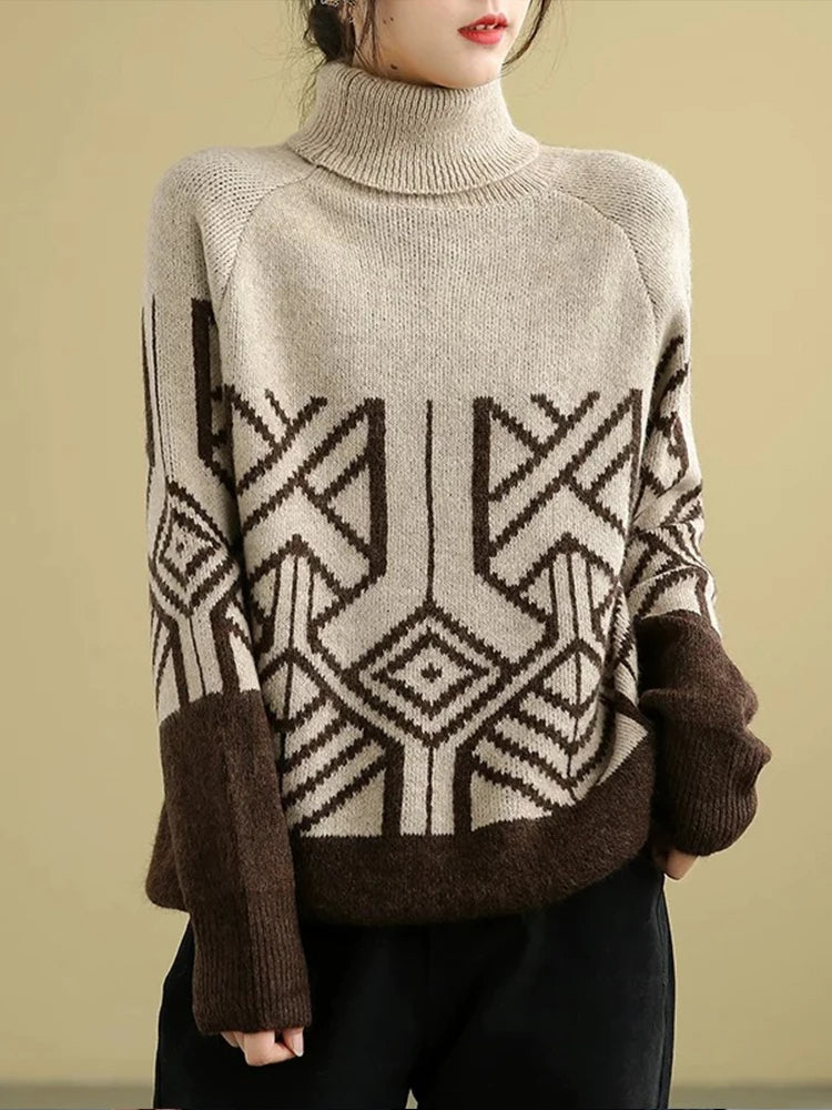 MW | MW – Strickpullover mit Rollkragen