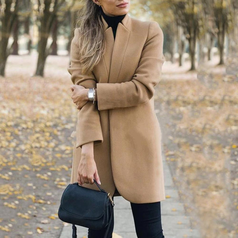 MW | Eleganter kurzer Freizeit- und Business-Mantel für Damen