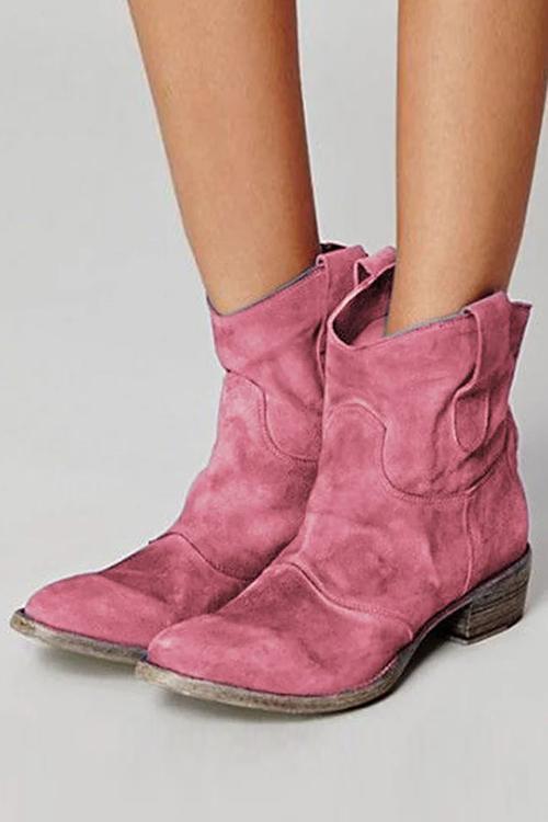 MW | Unterstützte Wildleder-Stiefeletten