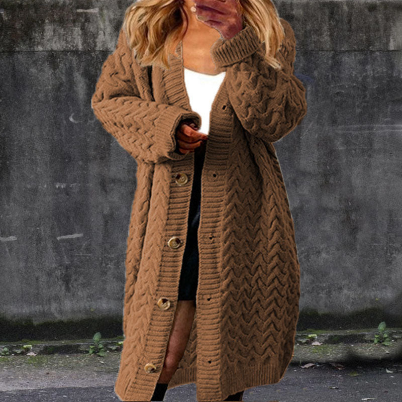 Anmutig gestaltete Strickjacke