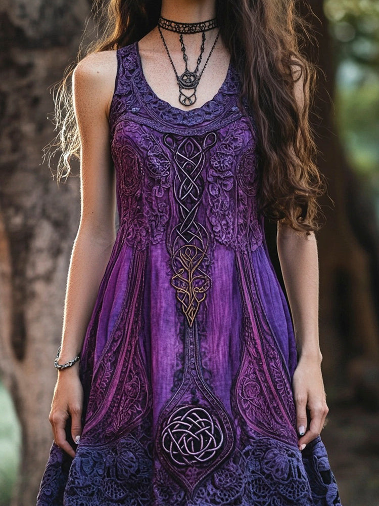 Klassische Vintage Kleid