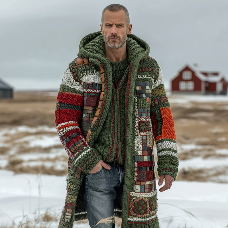 Klassische Vintage Strickjacke