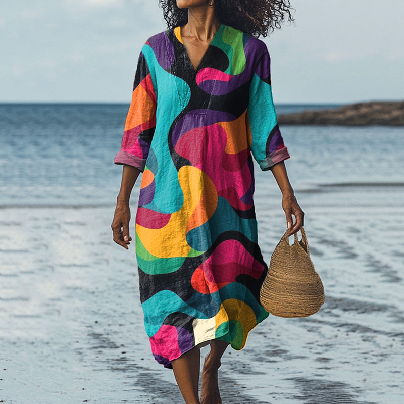 Zeitloser Vintage-Stil Kleid