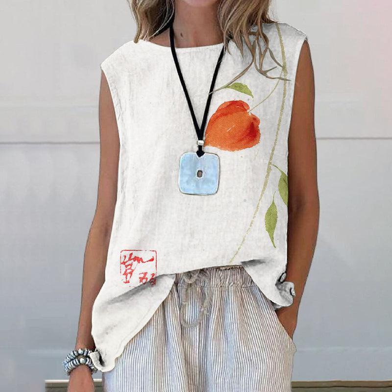 Zeitloser Vintage-Stil Top