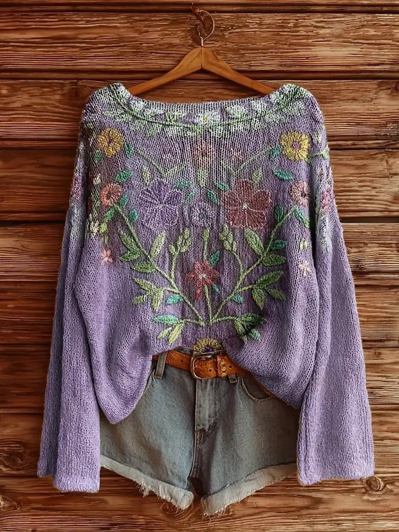 Zeitloser Vintage-Stil Pullover