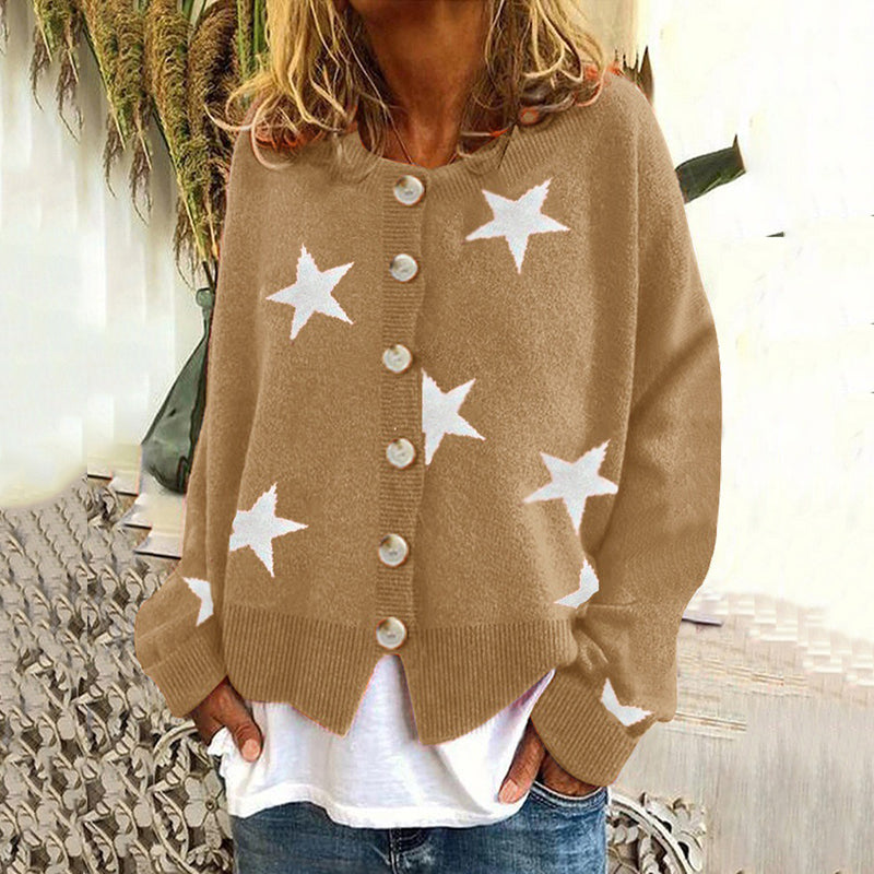 Wunderschön gefertigte Strickjacke